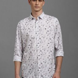 Louis Philippe Jeans Slim Fit Floral Printed Casual Shirt-picture-45