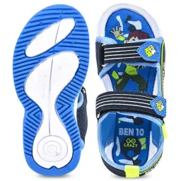 Campus Kids Blue Floater Sandals image 3