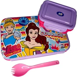 Fastgear 800 ml Plastic Leakproof Lunch Box for School, FG1881 image 4