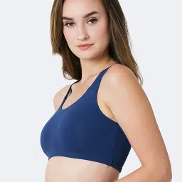 Van Heusen Comfort Fit Wireless Non Padded Bra - Twilight Blue image 3