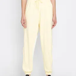 adidas Yellow Relaxed Fit W HYGLM PT Joggers-image-50