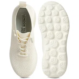 London Rag Women's Beige Casual Sneakers image 3