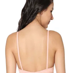 IN CARE Peach & Red Cotton T-Shirt Bras - Pack Of 2 image 3