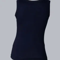 Van Heusen Regular Fit Anti Bacterial Colour Fresh Vest - Pack of 2 - Dark Navy image 3