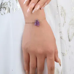 SALTY Stellar Monolith Of Spritual Growth Gold-Plated Link Bracelet image 1