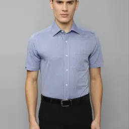 Louis Philippe Blue Regular Fit Shirt-image-92