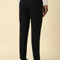 Allen Solly Black Slim Fit Trousers image 2