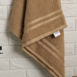 Spaces Celebrations Tan Cotton 380 GSM Bath Towel Set image 3
