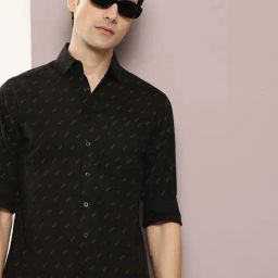 Dillinger Black Regular Fit Cotton Shirt-picture-6