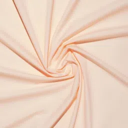 fabindia home Fabindia Peach Cotton 180 TC King Bed Sheet With Pillow Covers image 3