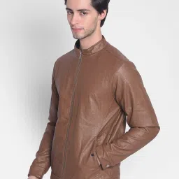 Crimsoune Club Brown Regular Fit Jacket image 3