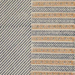 fabindia home Fabindia Anaarbagh Multicolor Cotton 102 TC 322 GSM Runner image 3