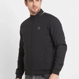 Being Human Black Regular Fit Jacket image 3