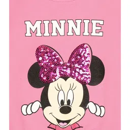 Bodycare Kids Pink Embellished Full Sleeves Sweatshirt image 3