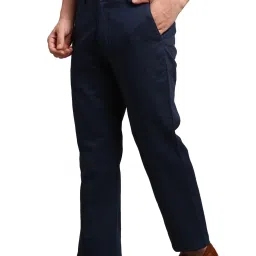 ColorPlus Blue  Regular Fit Trousers image 3