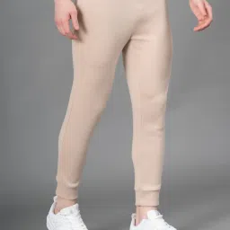Red Tape Beige Regular Fit Joggers image 3
