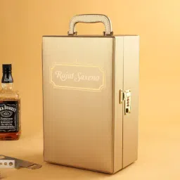 Portable Personalized Bar Set - Gold image 5