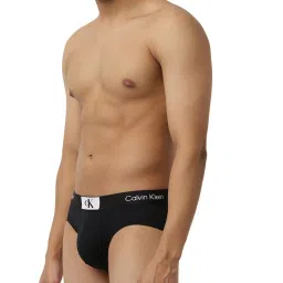 calvin klein jeans Calvin Klein Underwear Black Logo Regular Fit Briefs image 3