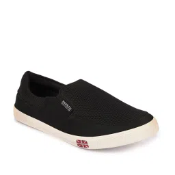 Fausto Men's Black Casual Loafers image 3