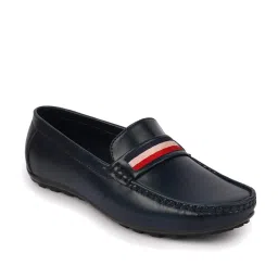 Fausto Men's Blue Casual Loafers image 3