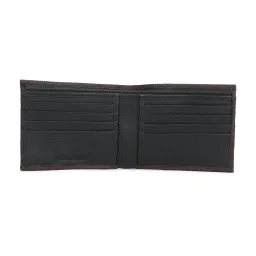 Van Heusen Brown Leather Bi-Fold Wallet for Men image 3