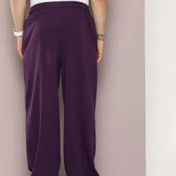 Dillinger Purple Regular Fit Baggy Korean¿Trackpants image 2