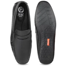 Privo by Inc.5 Men's Black Casual Loafers image 3