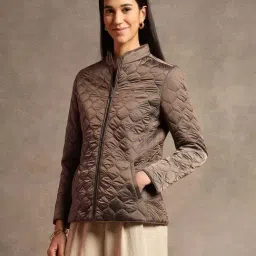 U.S. Polo Assn. Brown Quilted Jacket image 3