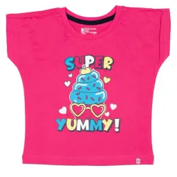 Bodycare Kids Fuchsia Graphic T-Shirt-picture-36