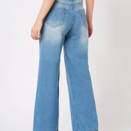 Globus Light Blue Cotton Regular Fit Mid Rise Jeans image 2