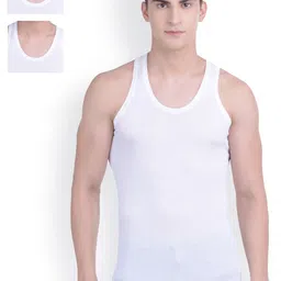 Dollar Bigboss Men Solid Pack of 3 Combed Cotton Vests MDVE-05-PO3-picture-39