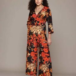 Label Ritu Kumar Black Floriane Jumpsuit-picture-21