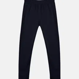 Kiddopanti Kids Black Solid Leggings-image-51