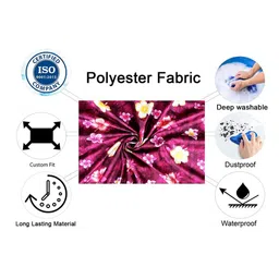 The Furnishing Tree Red Plastic Washing Machine Cover image 4