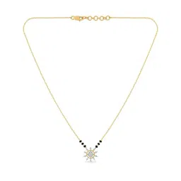 Malabar Gold and Diamonds 18k Yellow Diamond Short Mangalsutra-image-84