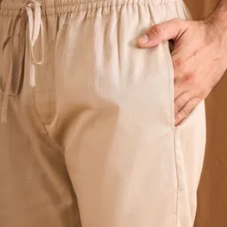 JAYPORE Men Straight Fit Trousers image 3