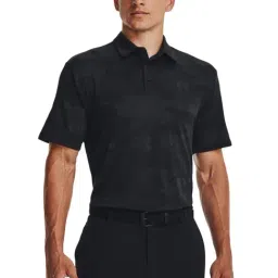 Under Armour Zed Black Regular Fit Camouflage Sports Polo-image-53
