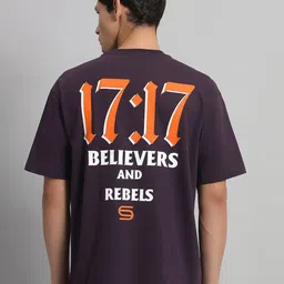 SWAGNOX Men Typography Printed T-shirt-image-40