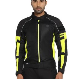 Royal Enfield Black Regular Fit StreetWind V3 Pro Biker Jacket-picture-31