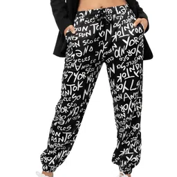 MULTIWA Women Animal Printed Smart High-Rise Trousers-image-6