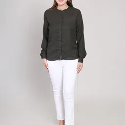DELIS Monochrome Georgette Top-picture-22