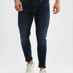 Spykar Blue Slim Fit Jeans-picture-24