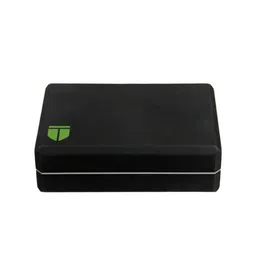 TEGO Set Of 2 Black & Green Solid Boost Yoga Blocks image 2