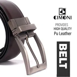 CIMONI Men PU Reversible Formal Belt image 3