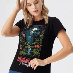 GAB Women Printed T-shirt-image-7