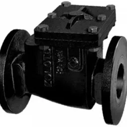 Zoloto 65 mm Flanged Cast Iron Non- Return Valve 1083-picture-33