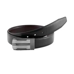 Roadster Men Textured Leather Reversible Belt-picture-15
