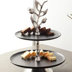 De Maison Decor Pomegranate Metal Two layer cake stand-picture-37