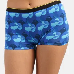 bummer Women Printed Boy Shorts Brief image 1