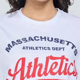 Ajile by Pantaloons Women Typography Printed T-shirt image 4